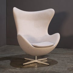 Fritz Hansen Eier-Loungesessel von Arne Jacobsen