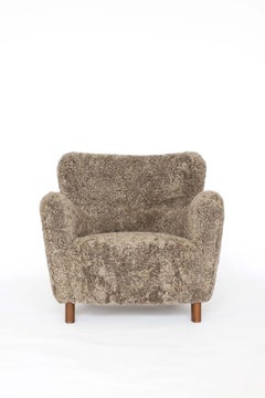 Fritz Hansen FH 1669 easy chair, 1940s