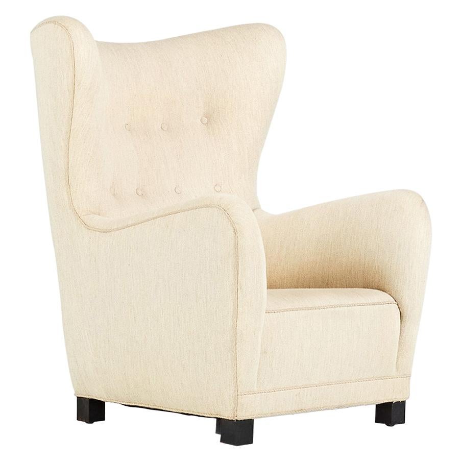 Fritz Hansen, FH-1672 Armchair, Denmark, circa 1940