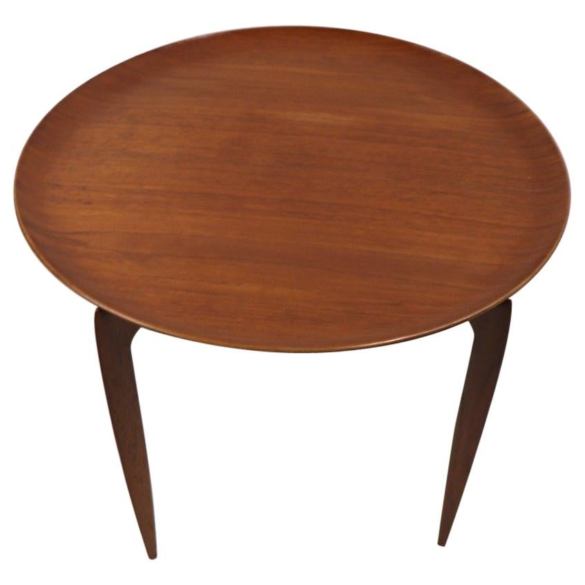 Fritz Hansen Hans Engholm Folding Table in Teak