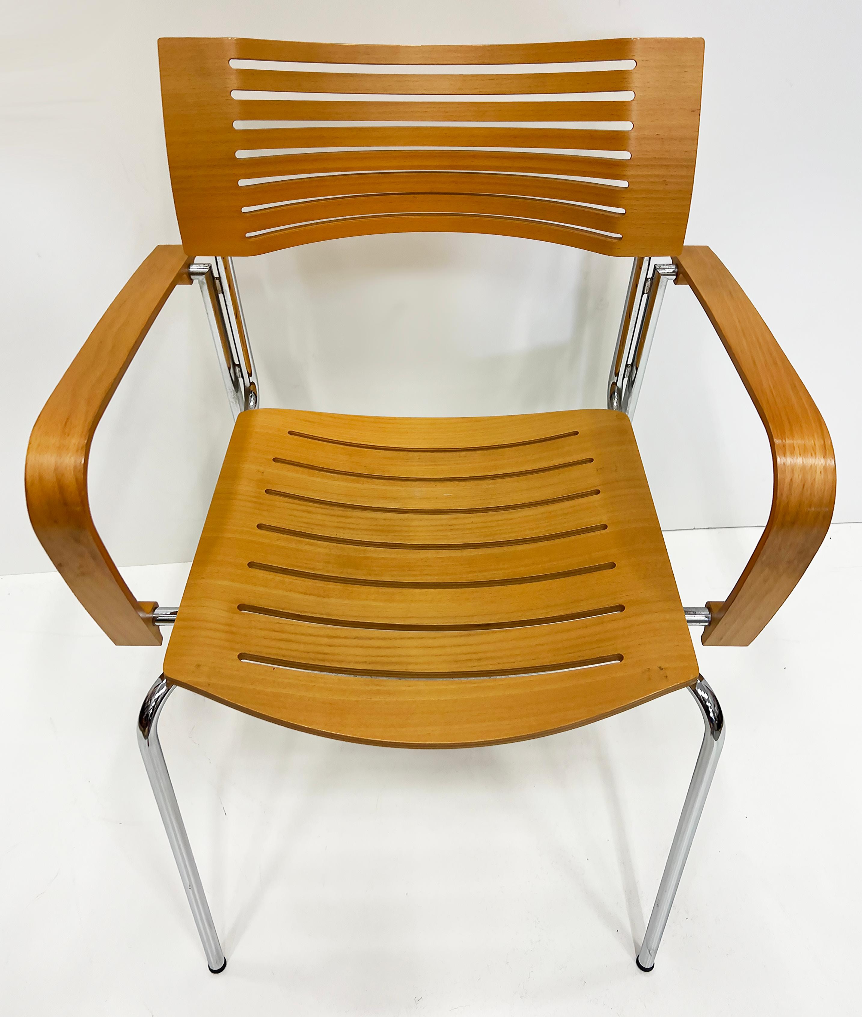 Fritz Hansen Kasper Salto Läufer-Sessel für Knoll Studios, 2 Paare verfügbar im Angebot 4