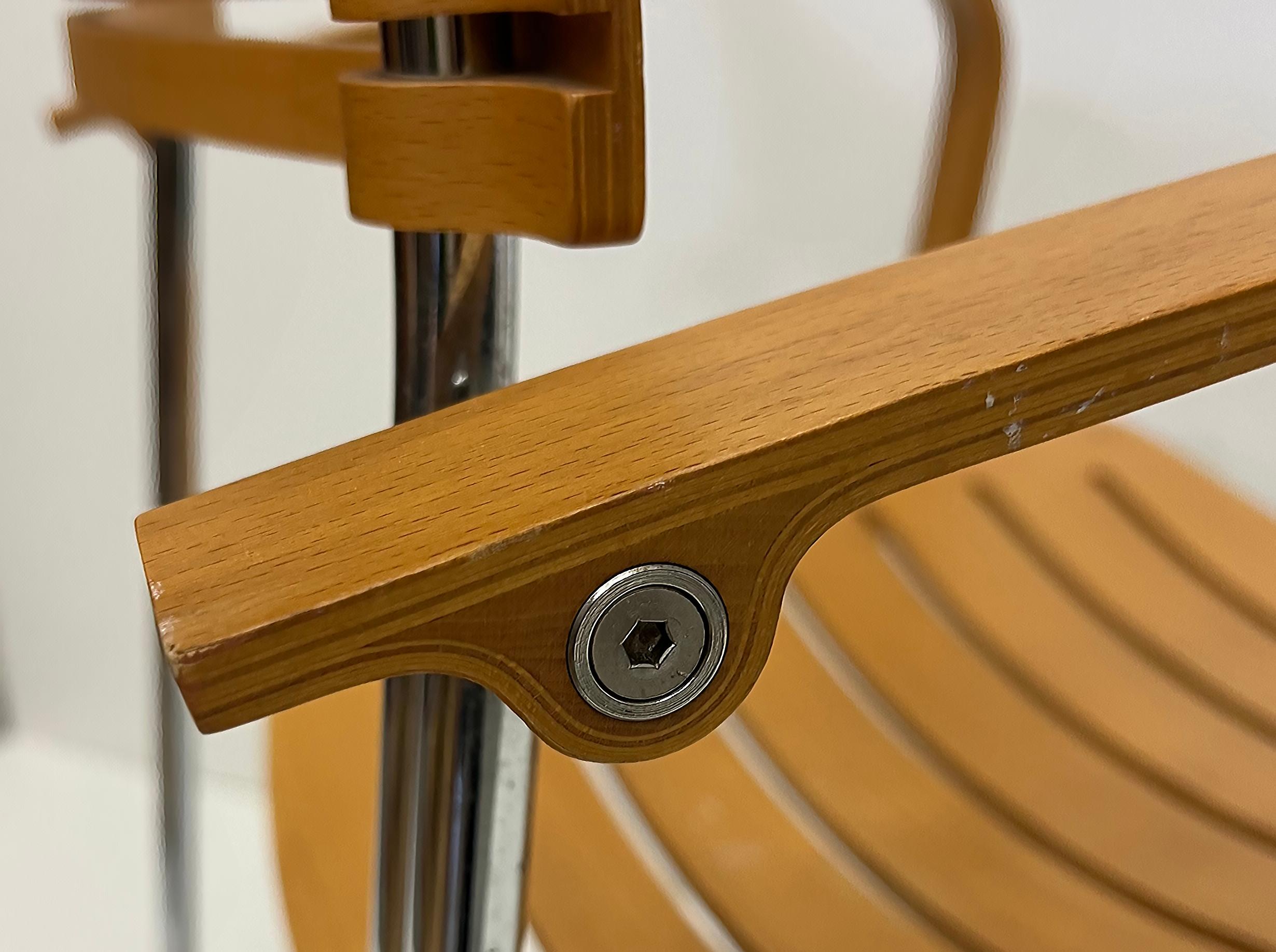 Fritz Hansen Kasper Salto Läufer-Sessel für Knoll Studios, 2 Paare verfügbar im Angebot 5