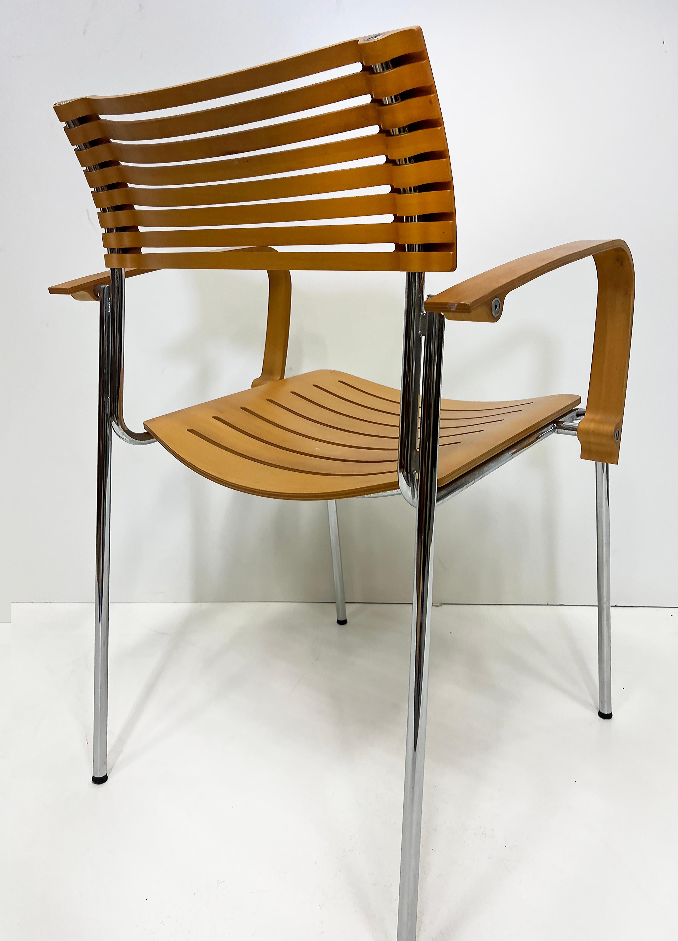 Fritz Hansen Kasper Salto Läufer-Sessel für Knoll Studios, 2 Paare verfügbar im Angebot 1