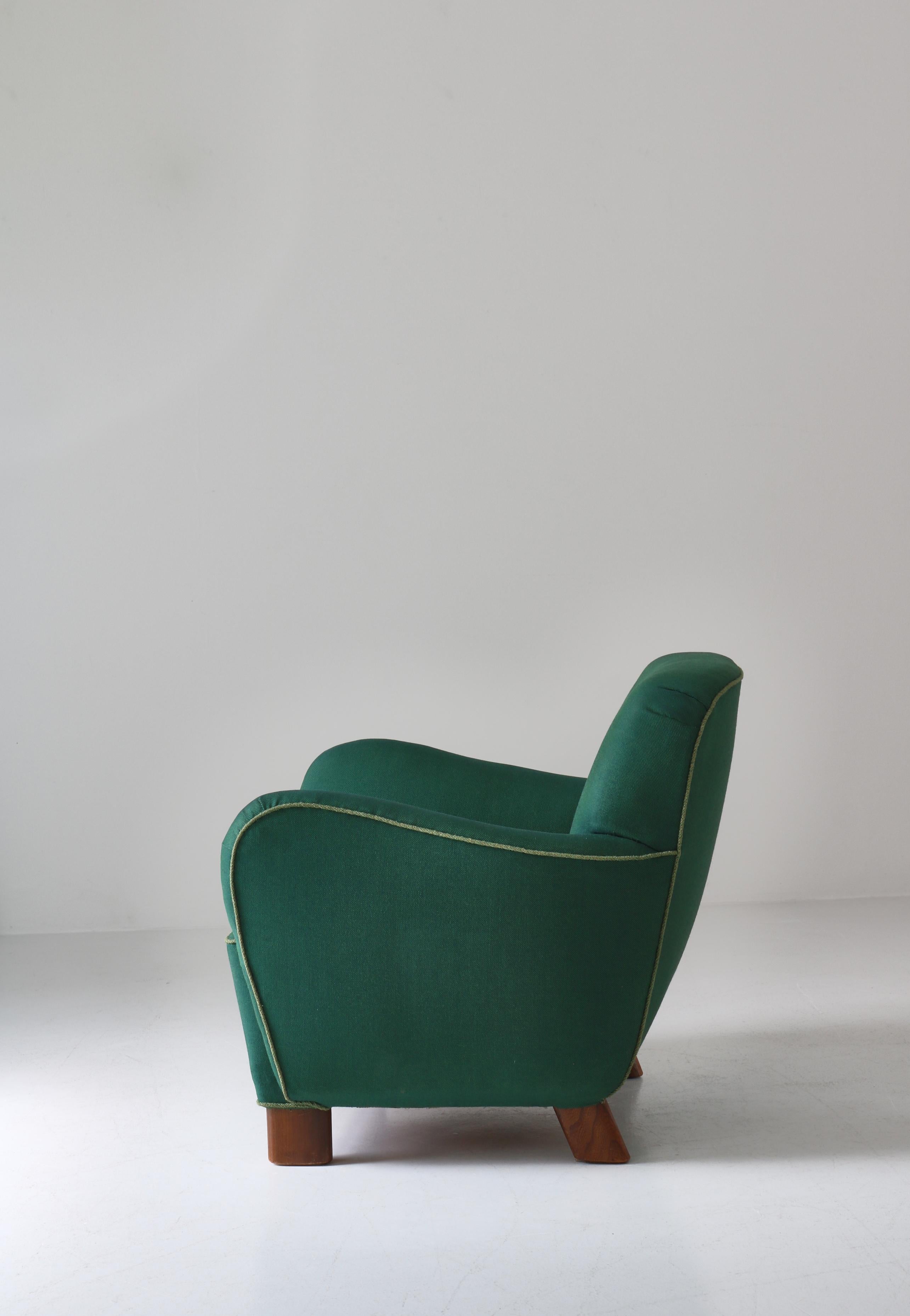 Mid-20th Century Fritz Hansen Lounge Chair 
