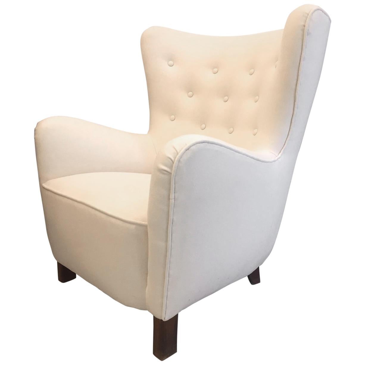 Fritz Hansen Lounge Chair, Model 1669, 1940