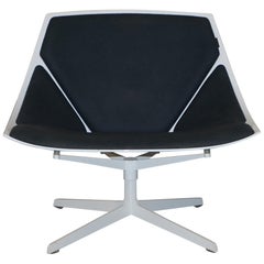 Fritz Hansen Metal Frame Space Lounge Chair by Jehs & Laub Very Cool