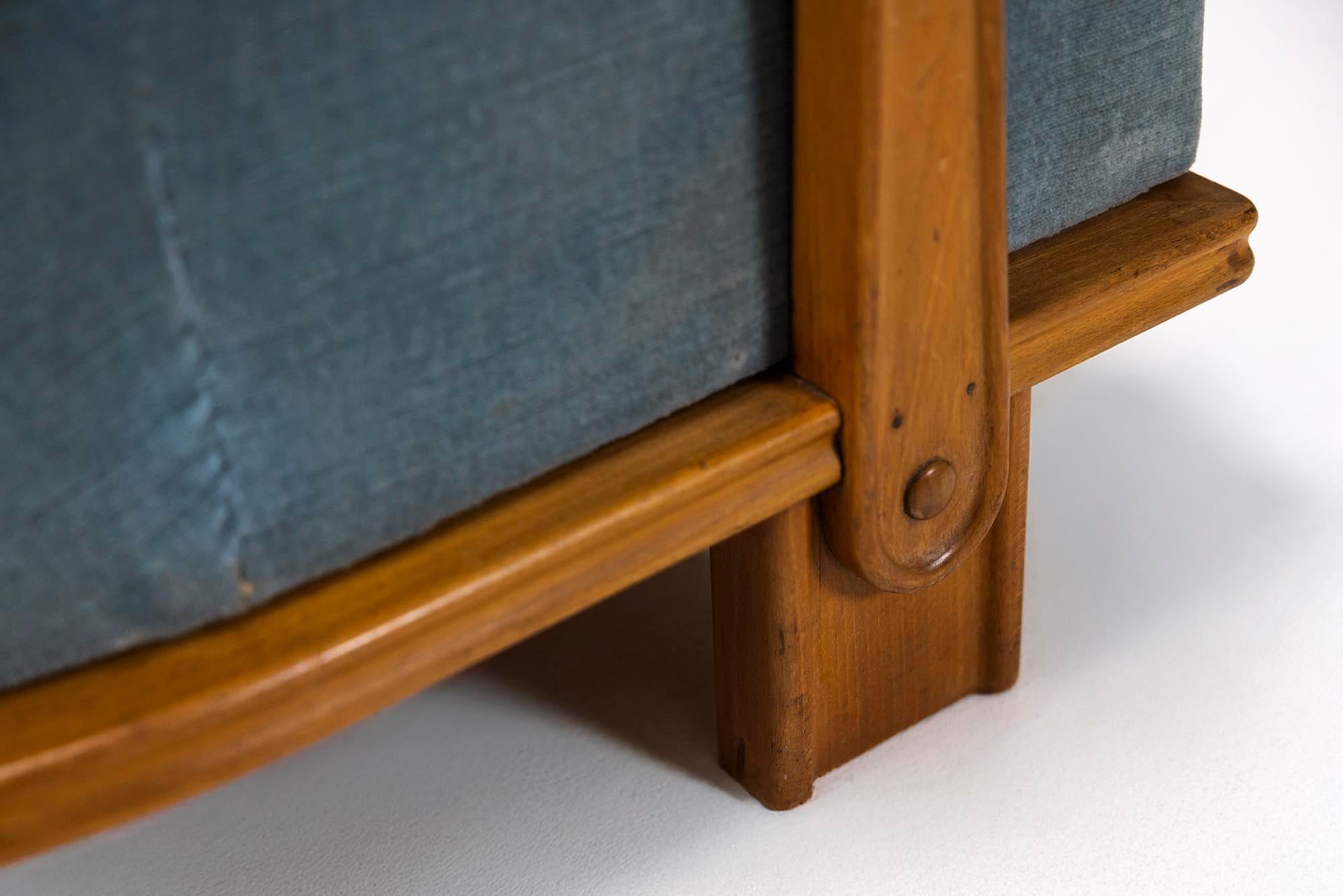 Fritz Hansen Model 1590 Lounge Chair, Denmark 1940s 9