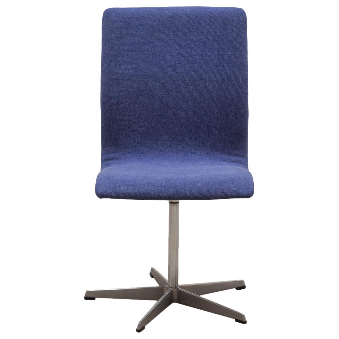 Fritz Hansen Oxford Desk Chair Designed by Arne Jacobsen, 1963 Denmark For Sale