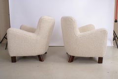 Fritz Hansen Pair of Easy Chairs, Model 1669
