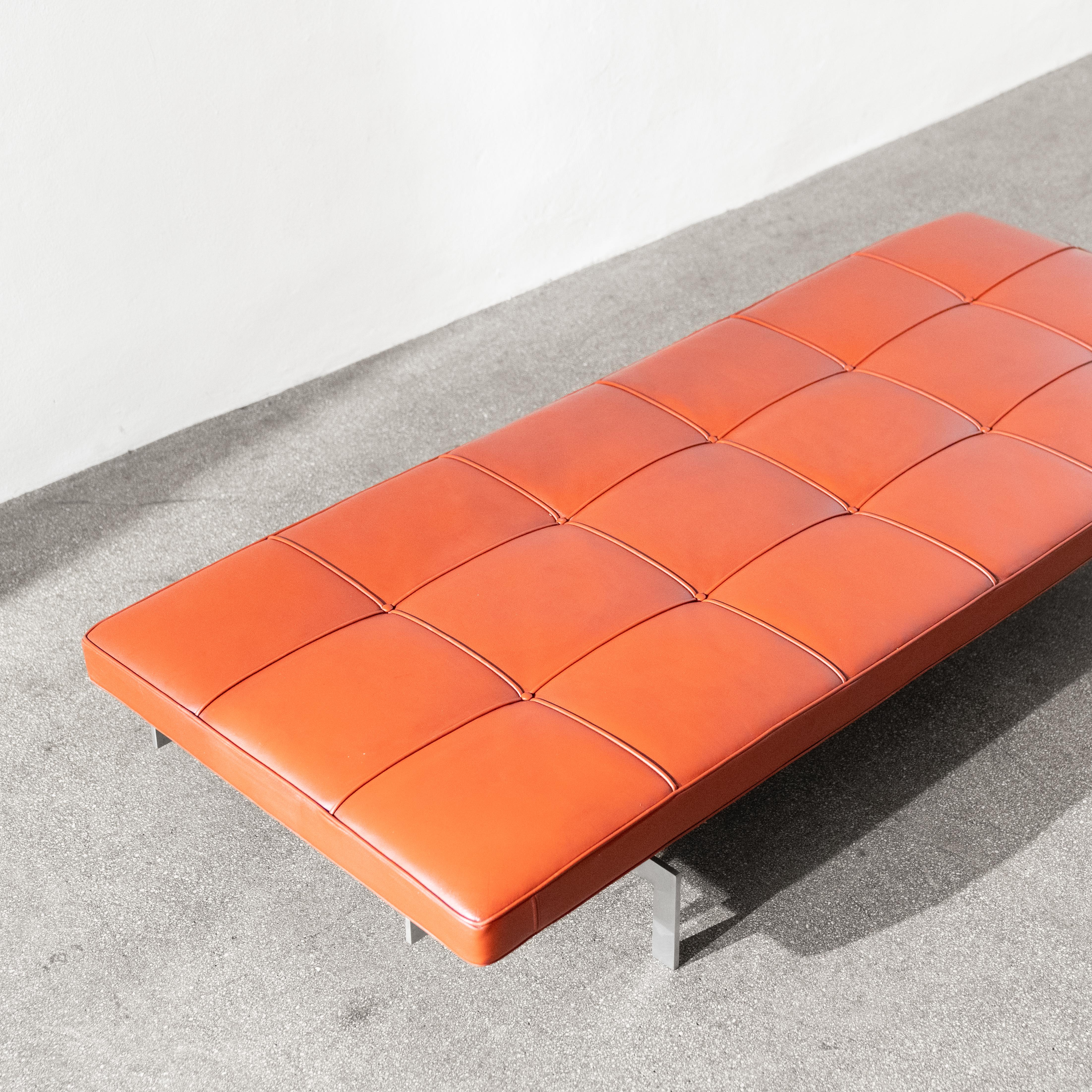 Fritz Hansen PK-80 de Poul Kjaerholm Acero en venta