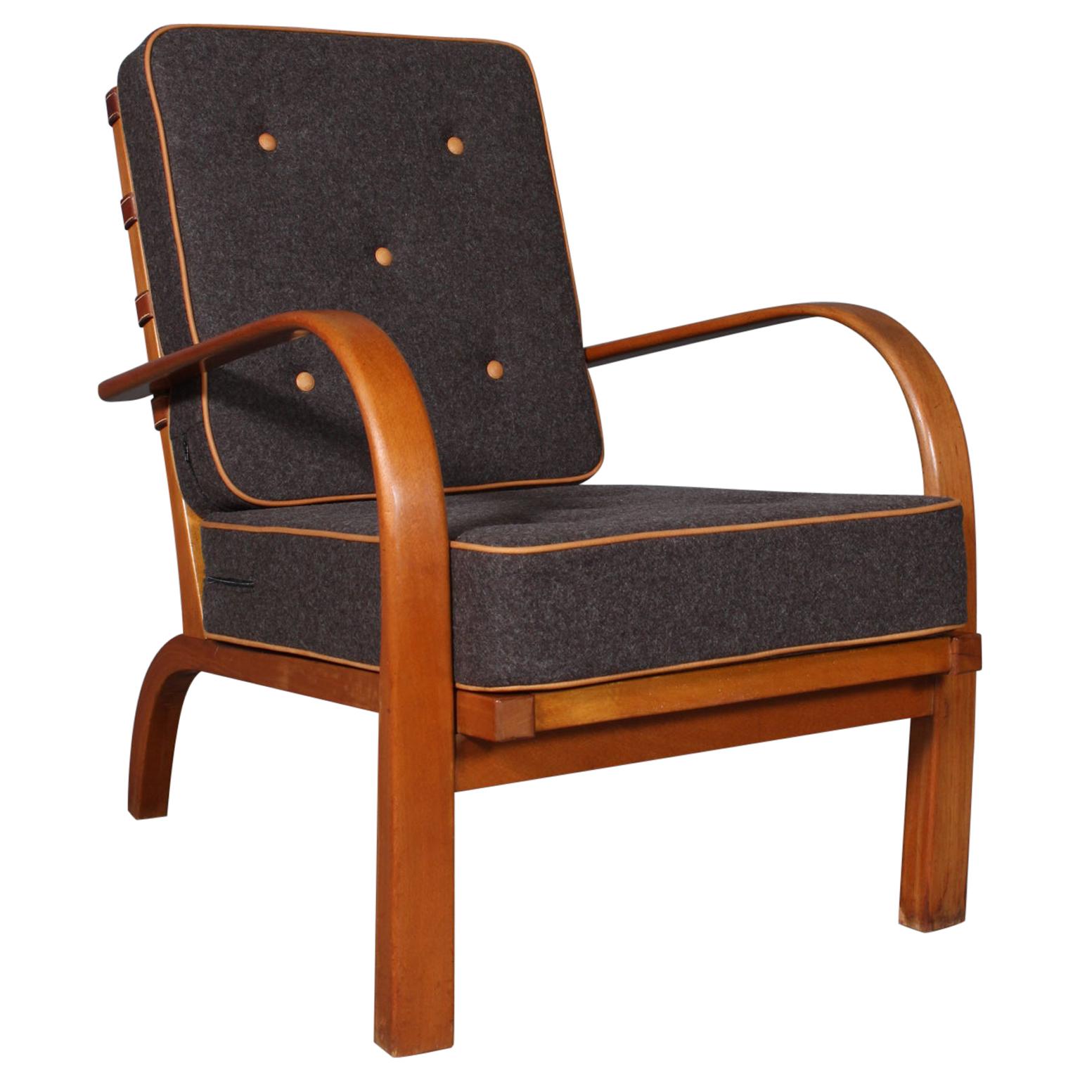Fritz Hansen Rare Lounge Chair from the 1930s