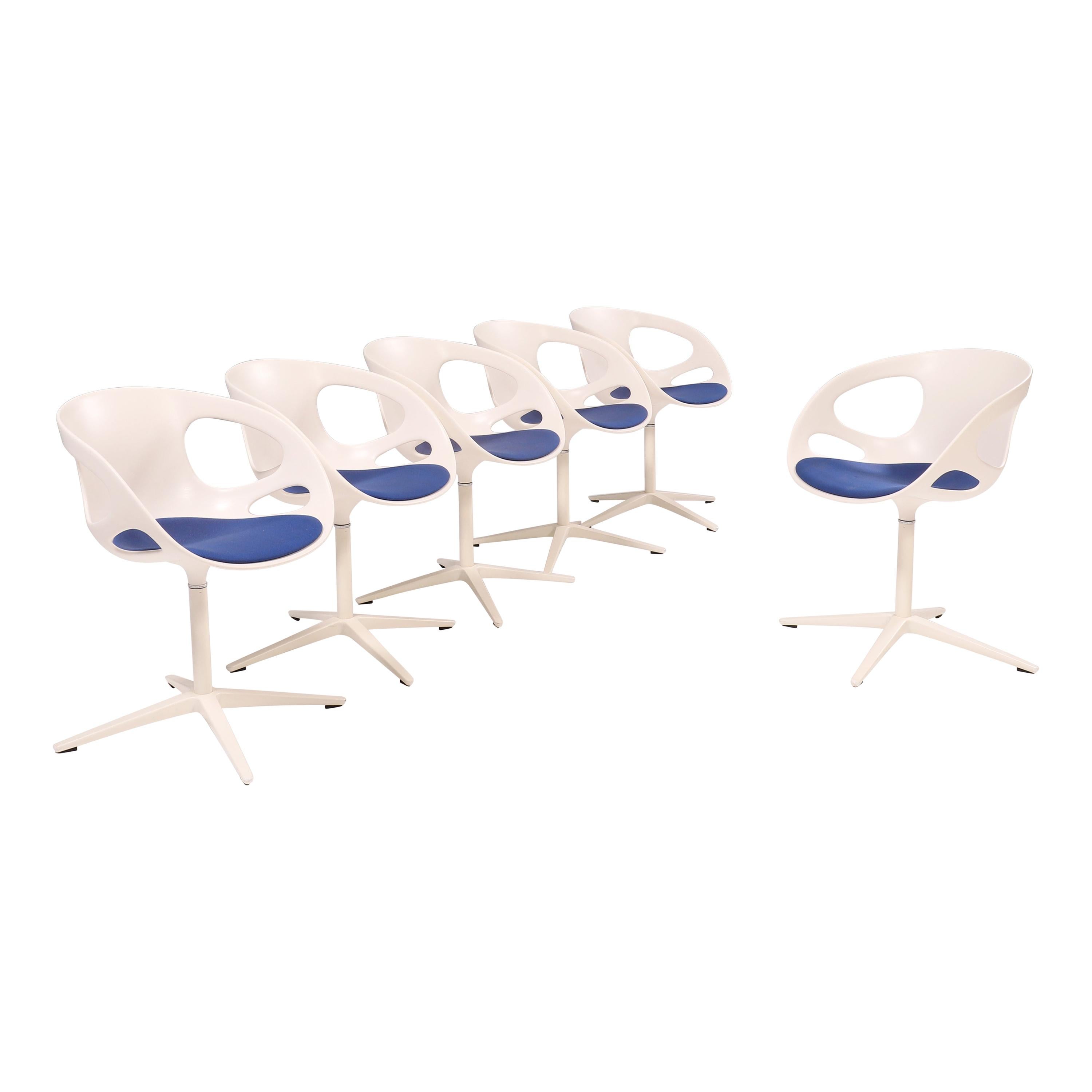 Fritz Hansen Rin Dining Chairs by Hiromichi Konno, Set of 6