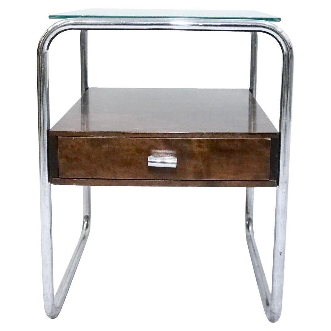 Fritz Hansen Steel Tube Side Table 1930’s