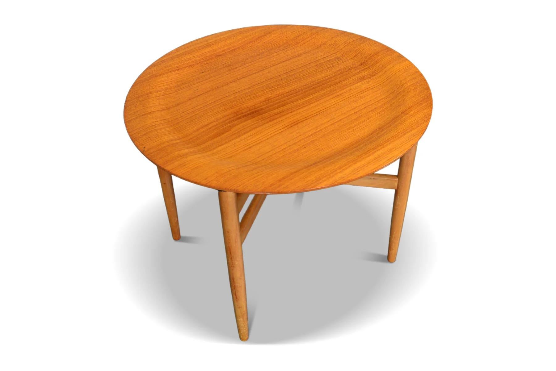 Origin: Denmark
Designer: Unknown
Manufacturer: Unknown
Era: 1960s
Materials: Teak, Beech
Measurements: 24