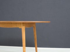 Fritz Hansen Teak & Ash ‘Heart’ Dining Table – Hans J. Wegner