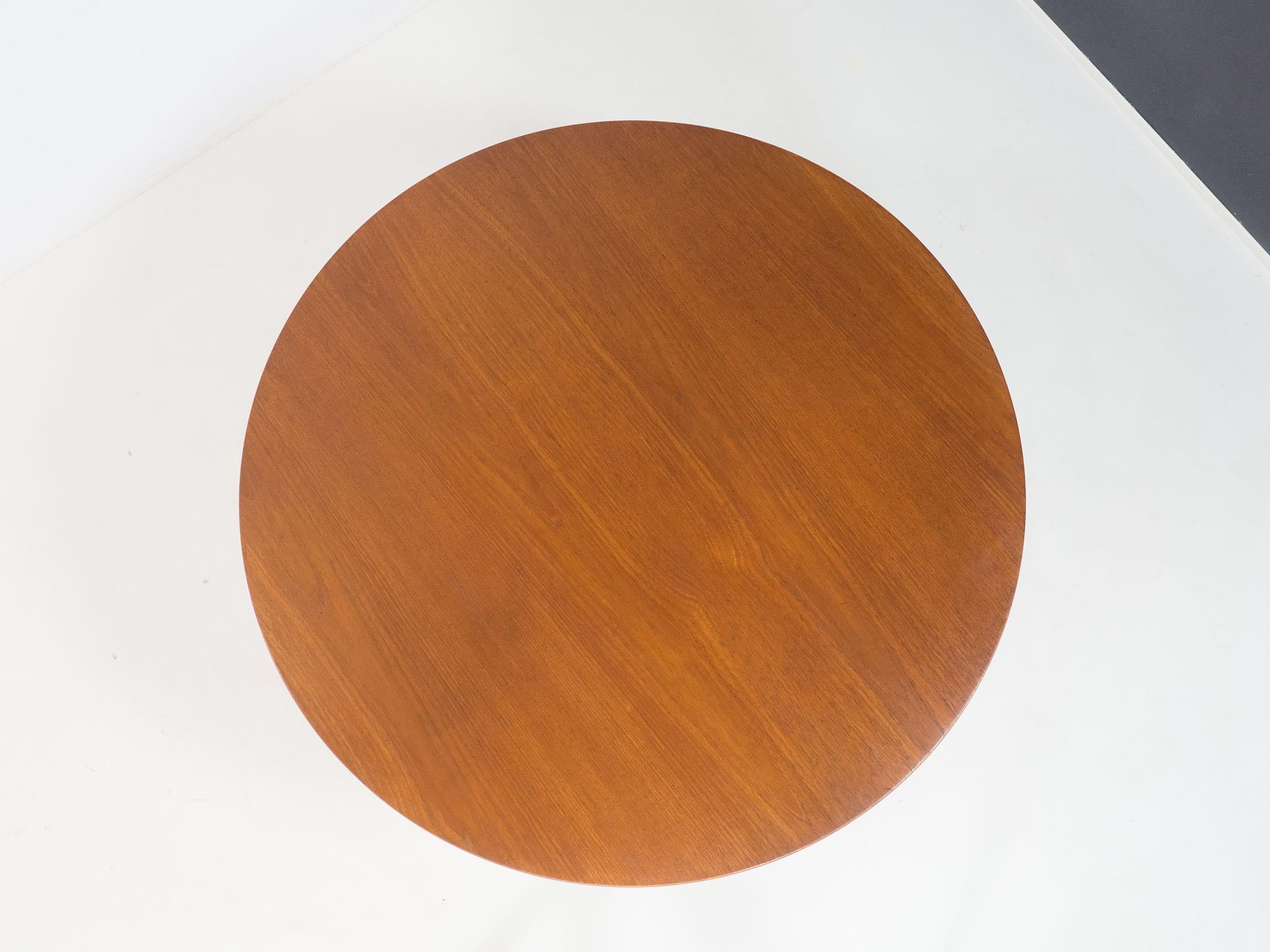 Veneer Fritz Hansen Teak & Ash ‘Heart’ Dining Table – Hans J. Wegner