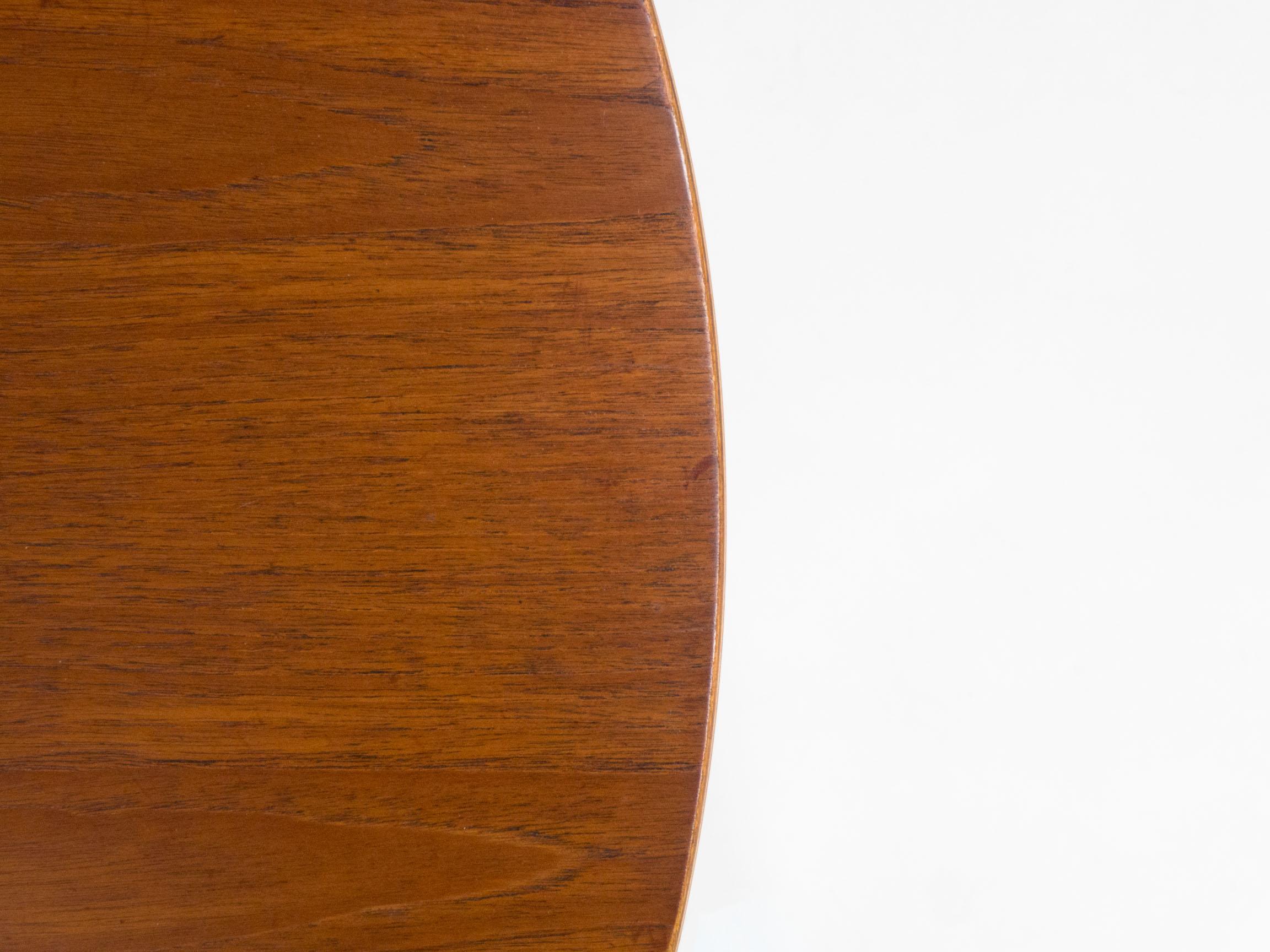 20th Century Fritz Hansen Teak & Ash ‘Heart’ Dining Table – Hans J. Wegner