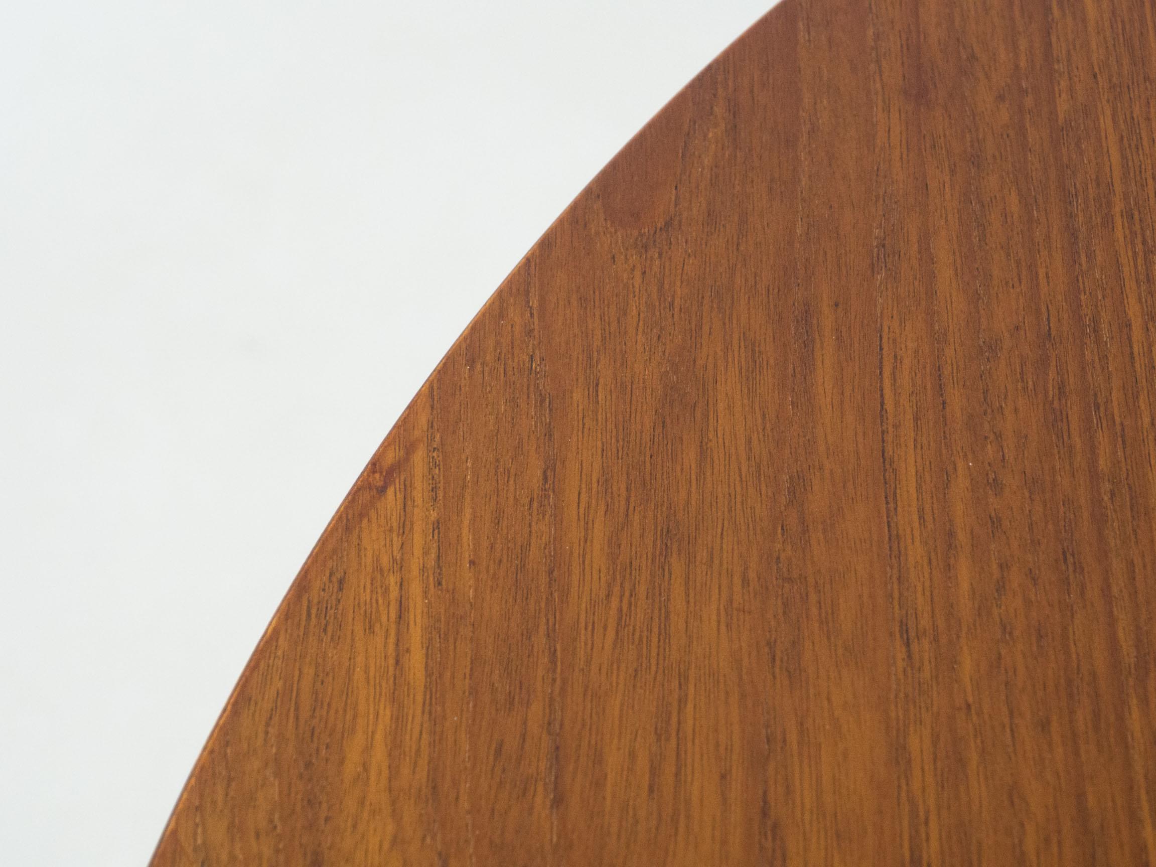 Fritz Hansen Teak & Ash ‘Heart’ Dining Table – Hans J. Wegner 1