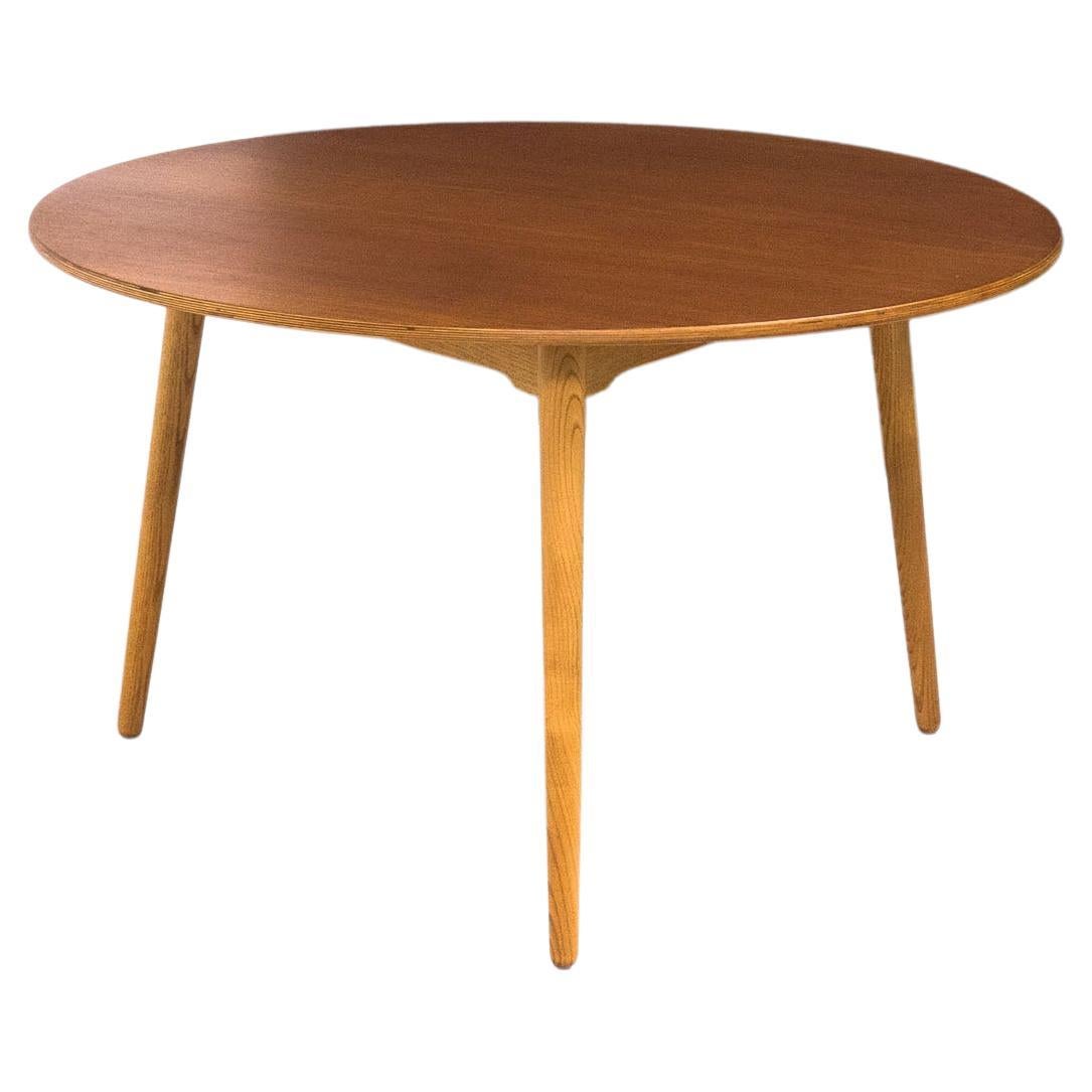 Fritz Hansen Teak & Ash ‘Heart’ Dining Table – Hans J. Wegner