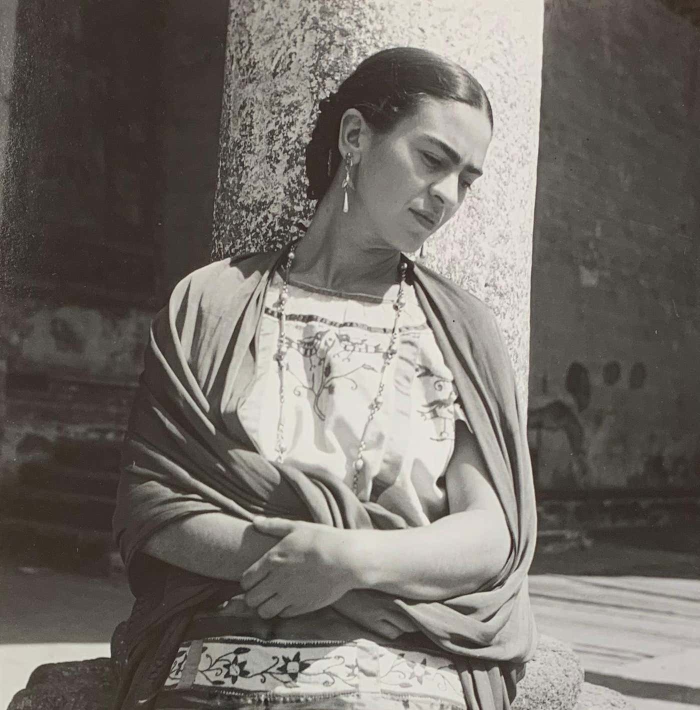 Fritz Henle - Frida Kahlo Outside the Church, Modern Photograph For ...