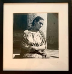 Frida Outside the Church