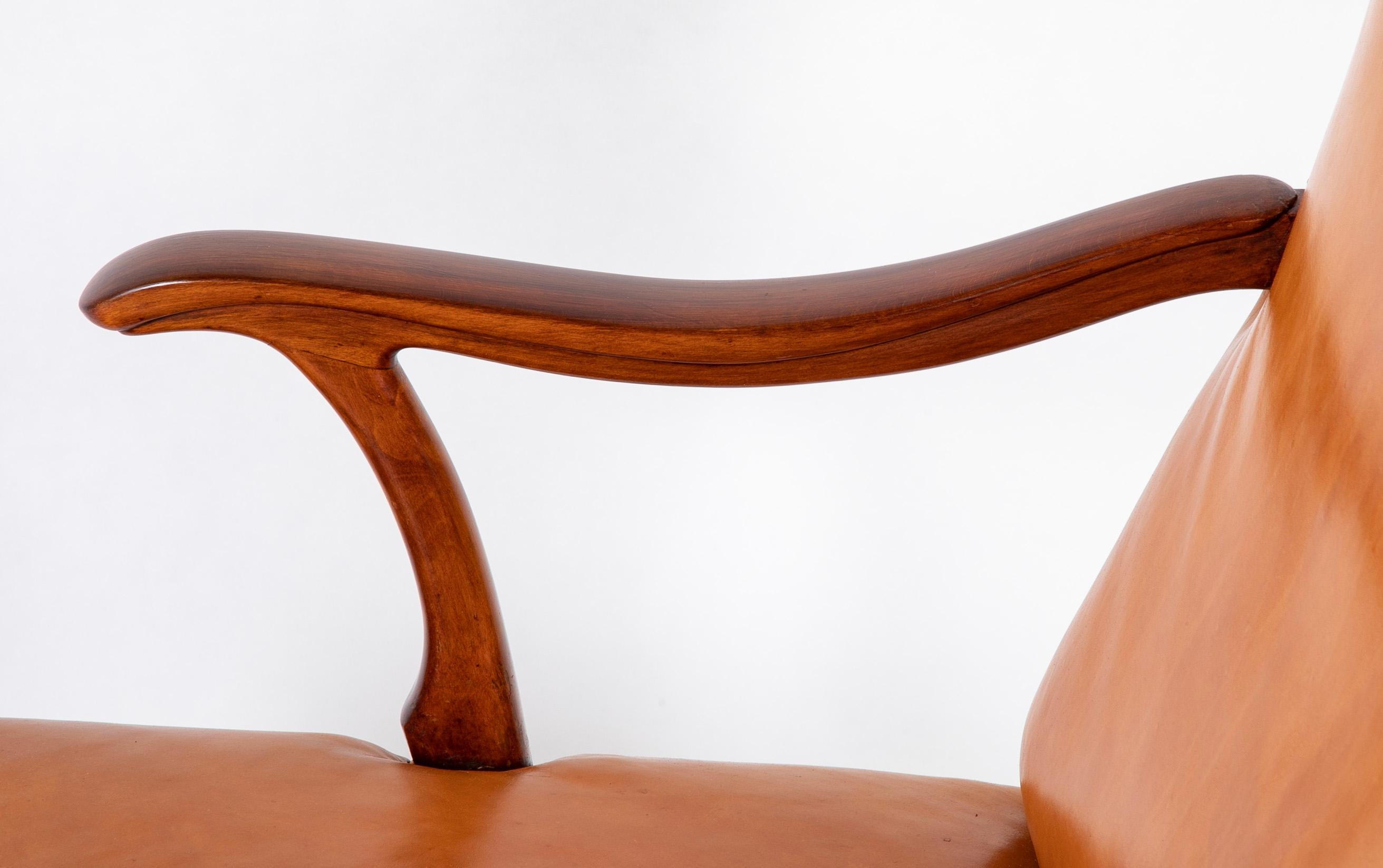 20th Century Fritz Henningsen Arm Chair For Sale