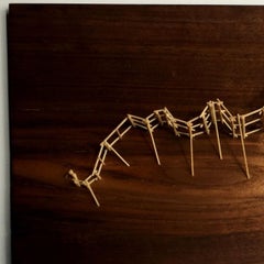 Fritz Horstman, Cara de glaciar, 2016, Madera, Nogal