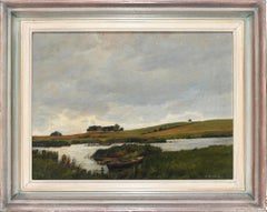 Danish Landscape - Early 20th Century Scandinavian Antique Landscape Painting