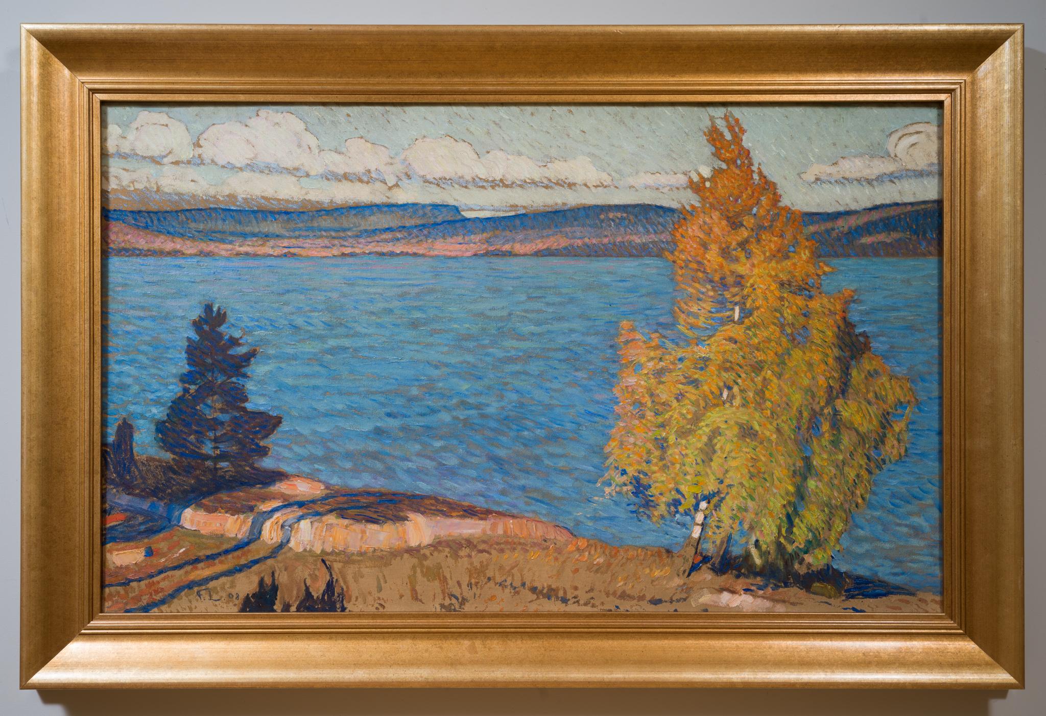 Lake Racken in Autumn: Fritz Lindström and the Vision of the Rackstad Group For Sale 6