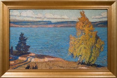 Der Racken-See im Herbst: Fritz Lindström und die Vision der Rackstad-Gruppe