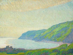 Shimmering Cliffs at Kullen by Fritz Lindström (1917)
