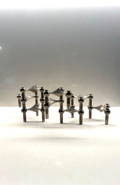 Fritz Nagel & Ceasar Stoffi, Portavelas modular, prod. BMF, años 60