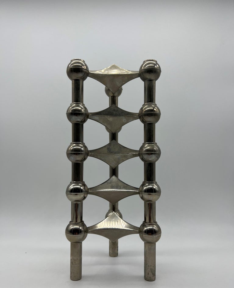 Fritz Nagel, Modular Candlestick, Germany, 1960 For Sale at 1stDibs