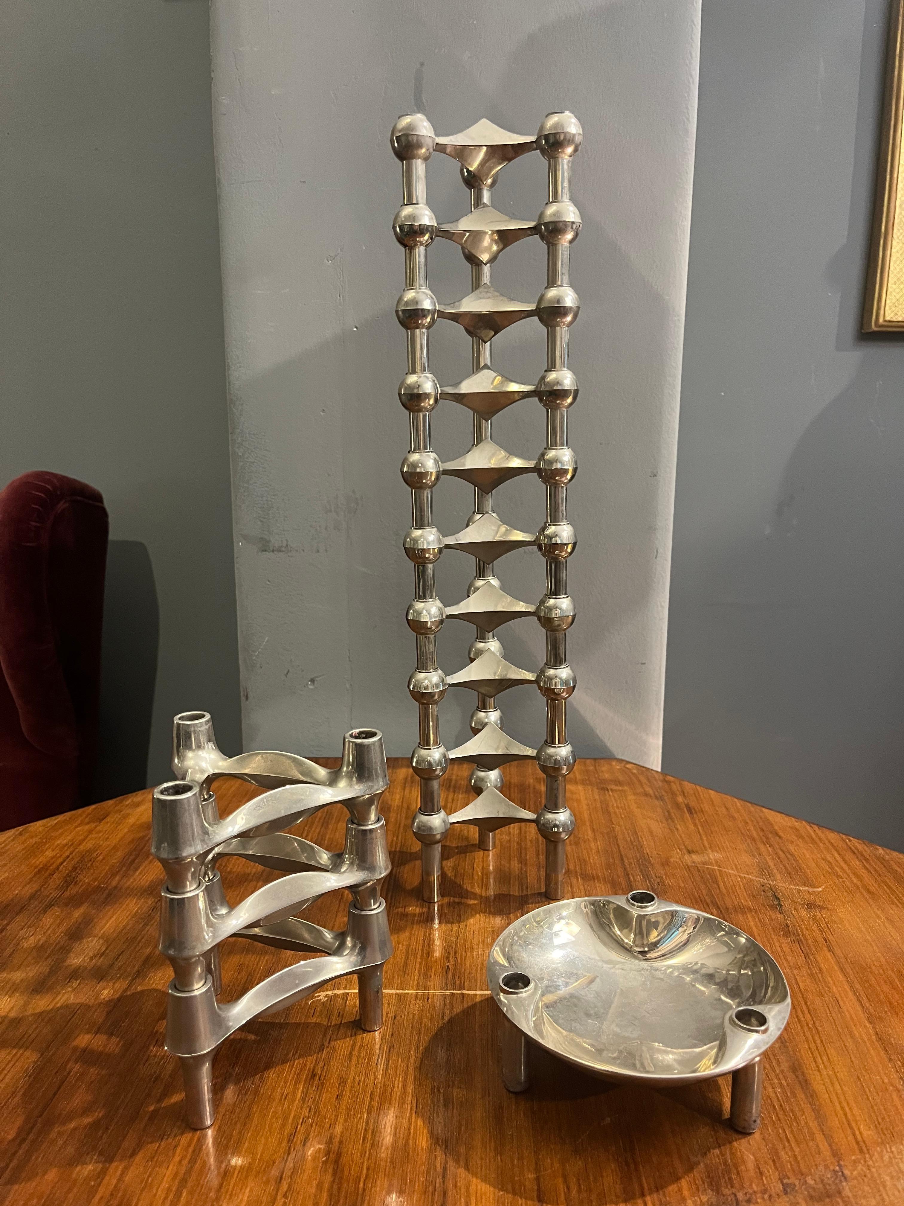 Fritz Nagel modular chandelier from the 60s For Sale 8