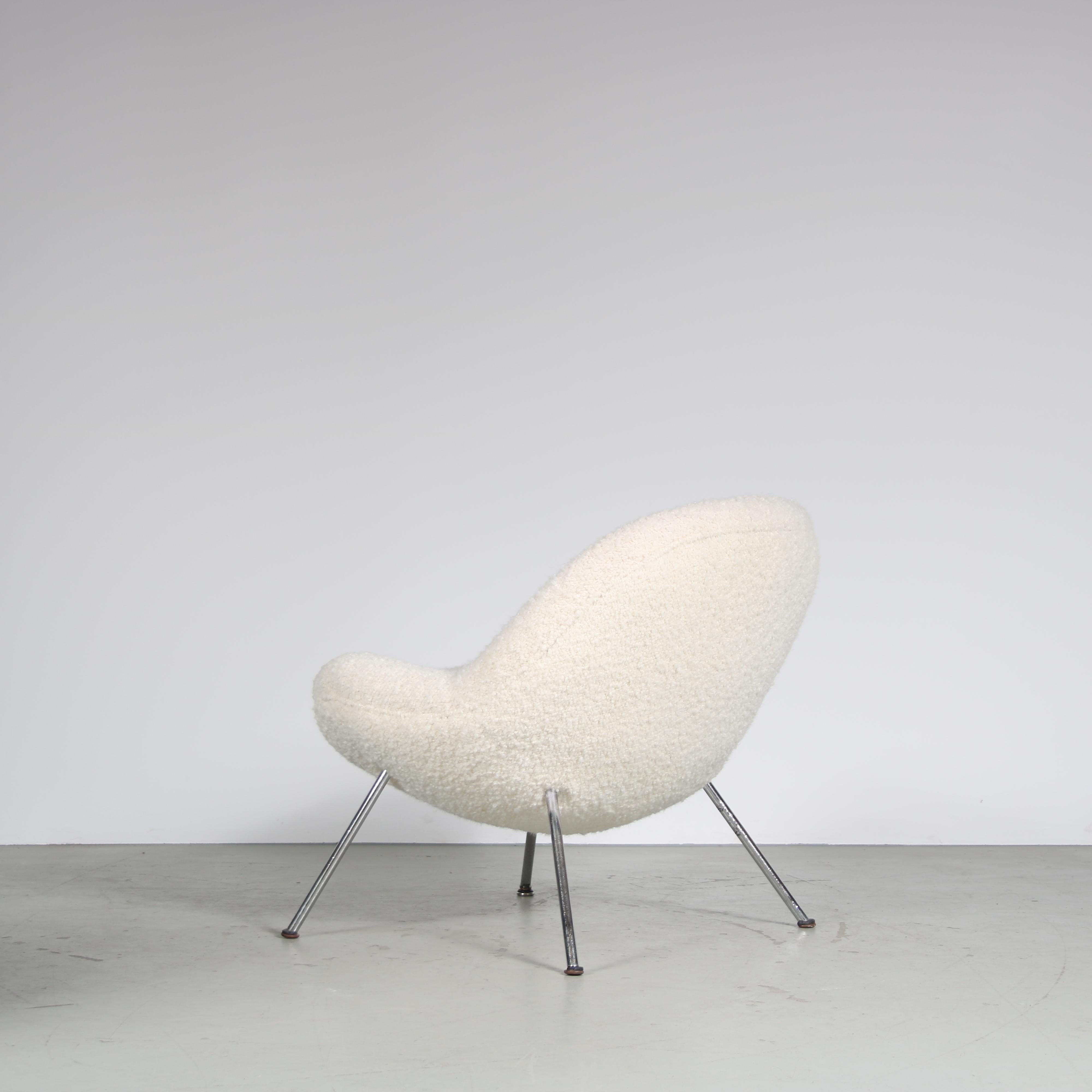 Fritz Neth “Egg” Chairs for Correcta, Germany 1950 For Sale 4