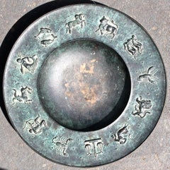 Bol bas classique Fritz Nuss « Zodiac » en bronze