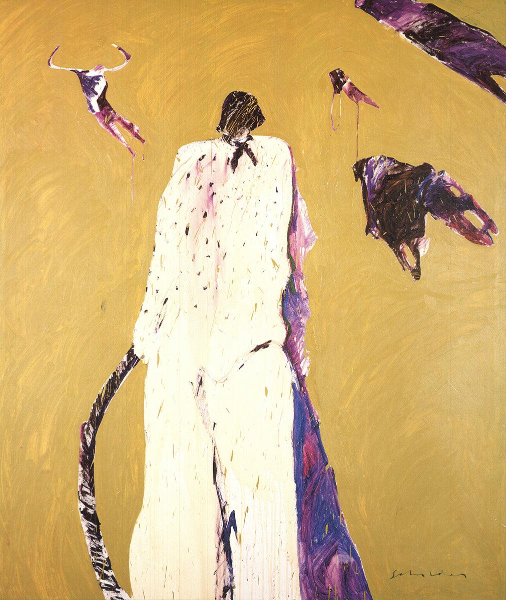 Fritz Scholder '5° Festival Annuale del Cinema Indiano Americano' 1980 in vendita 1