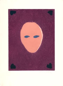 Fritz Scholder, amerikanischer Künstler, 1982, Original, handsignierter Kupferstich