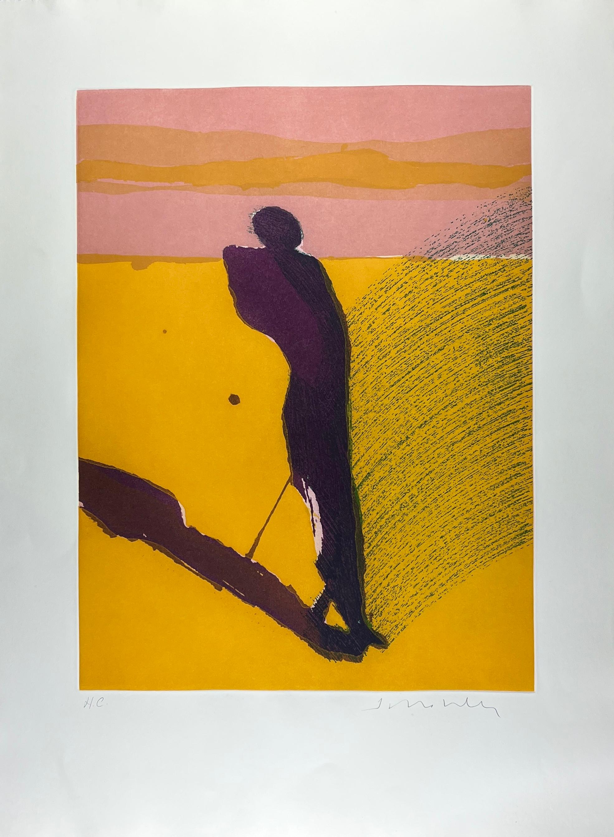 Fritz Scholder (United States, 1937-2005)
'Untitled 2', 
engraving on paper
30 x 22.1 in. (76 x 56 cm.)
ID: SCH1341-008-000
Unframed