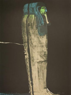 Fritz Scholder, "Il Sarcofago" , 1979