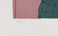 Monster Love, Abstract Expressionist Lithograph by Fritz Scholder