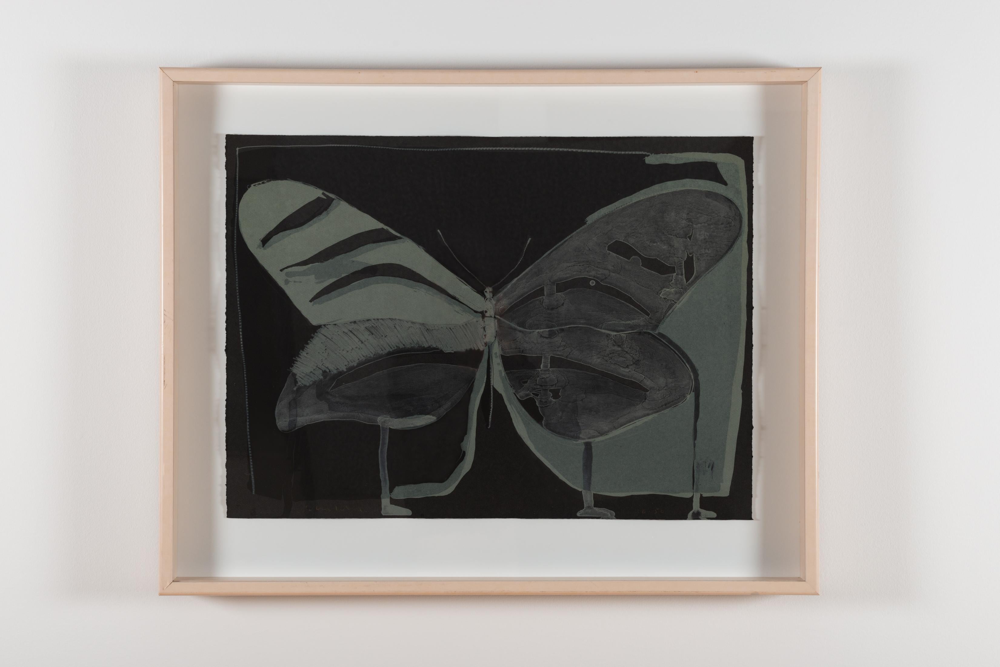 Night Butterfly - Print by Fritz Scholder