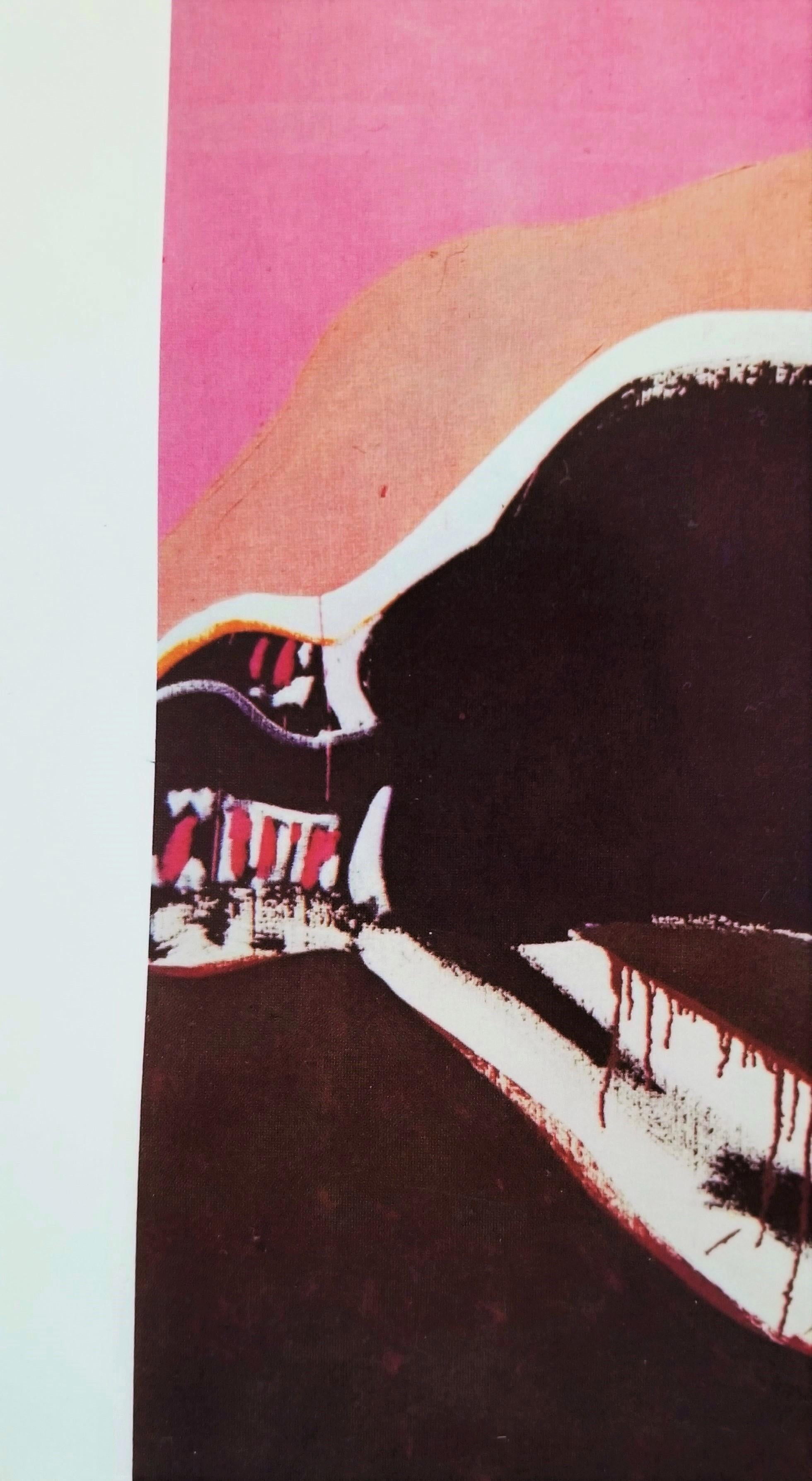 Las Galerías Art Wagon: Fritz Scholder (Mujer reclinada) Póster (Firmado) en venta 15