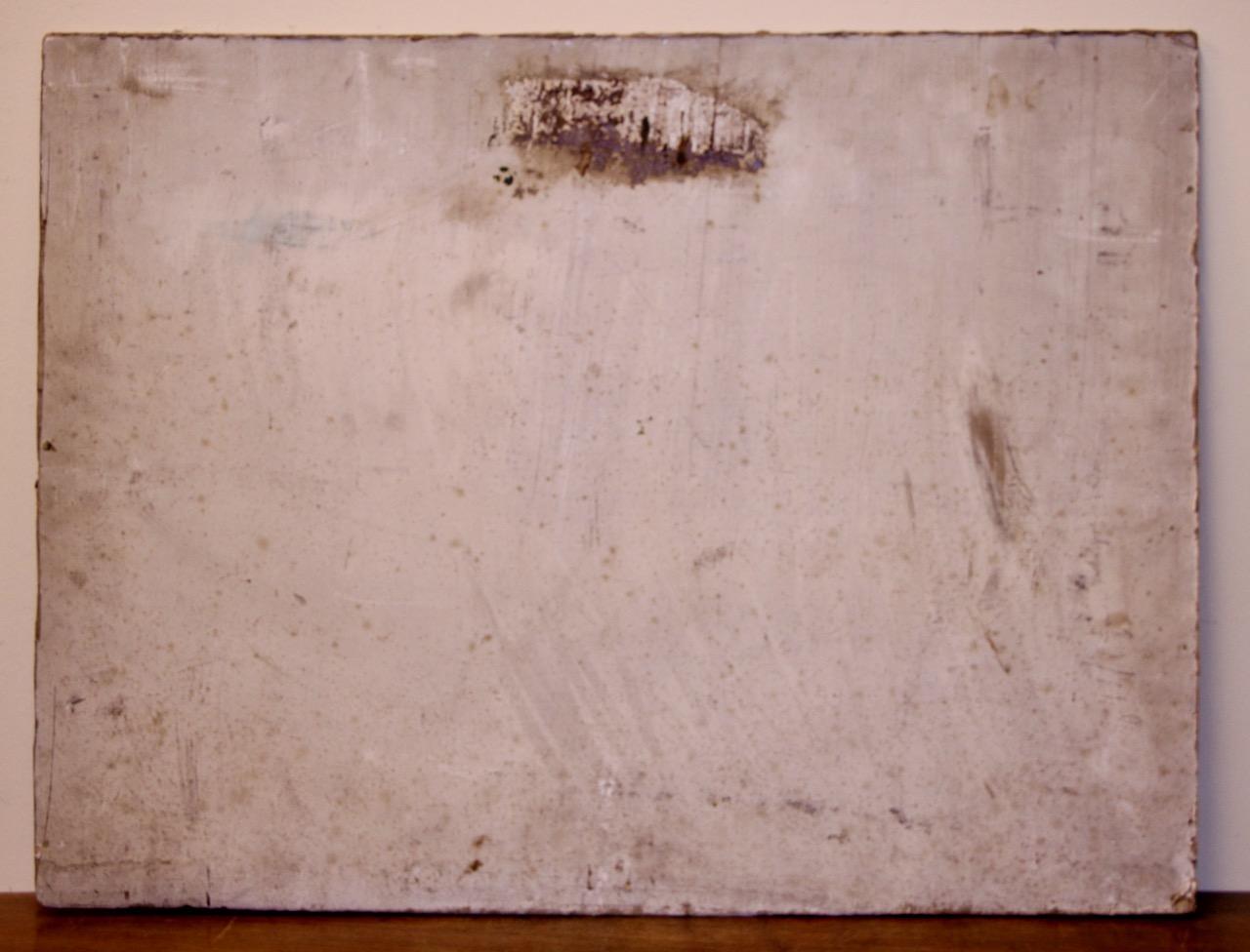 Fritz Schulze-Blank - Henne mit Küken, Öl auf Karton im Angebot 8