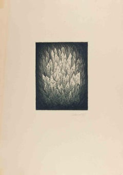 Auflosung - Etching by Fritz Schwimbeck - 1918