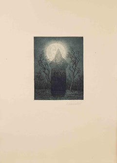 Damon - Gravure de Fritz Schwimbeck - 1918