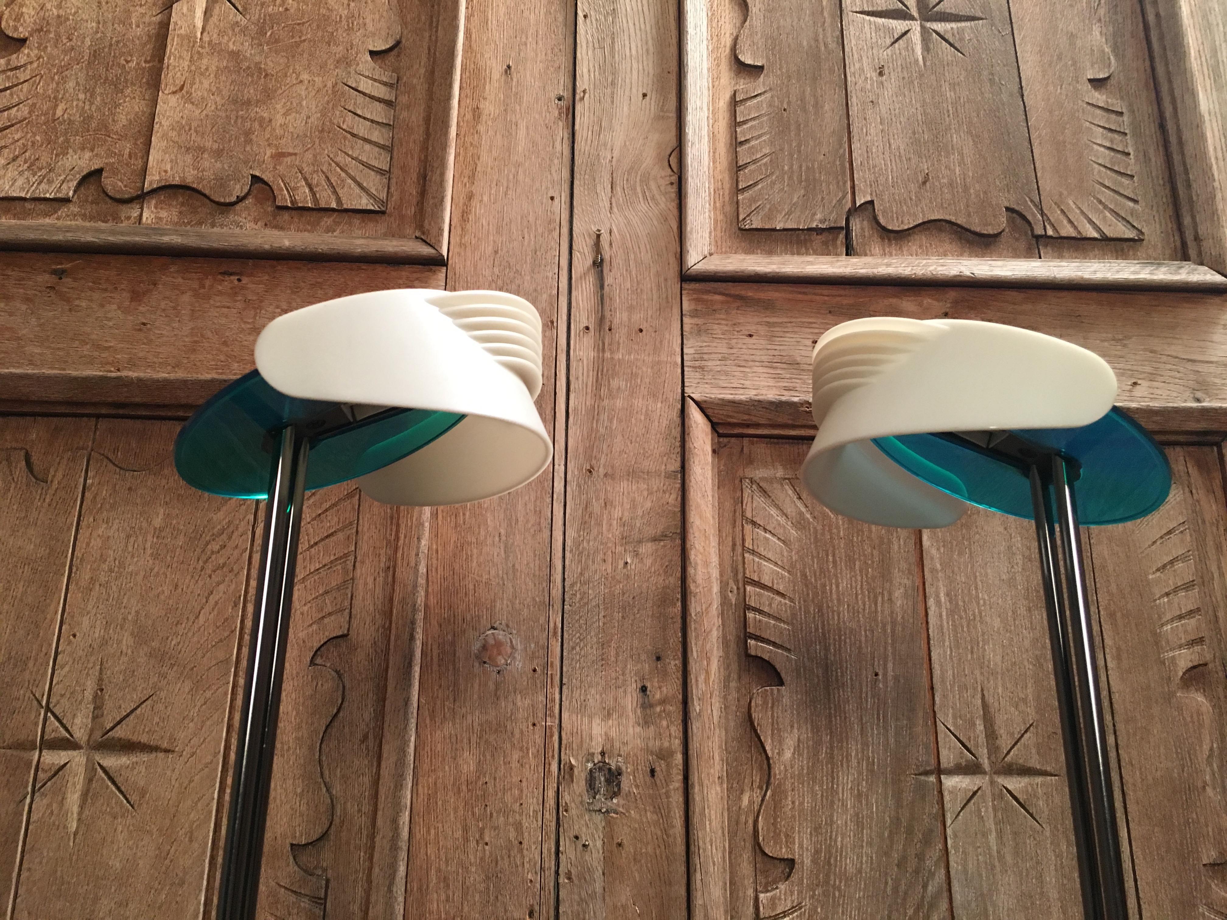 Fritz Table Lamps by Perry King & Santiago Miranda for Arteluce For Sale 1