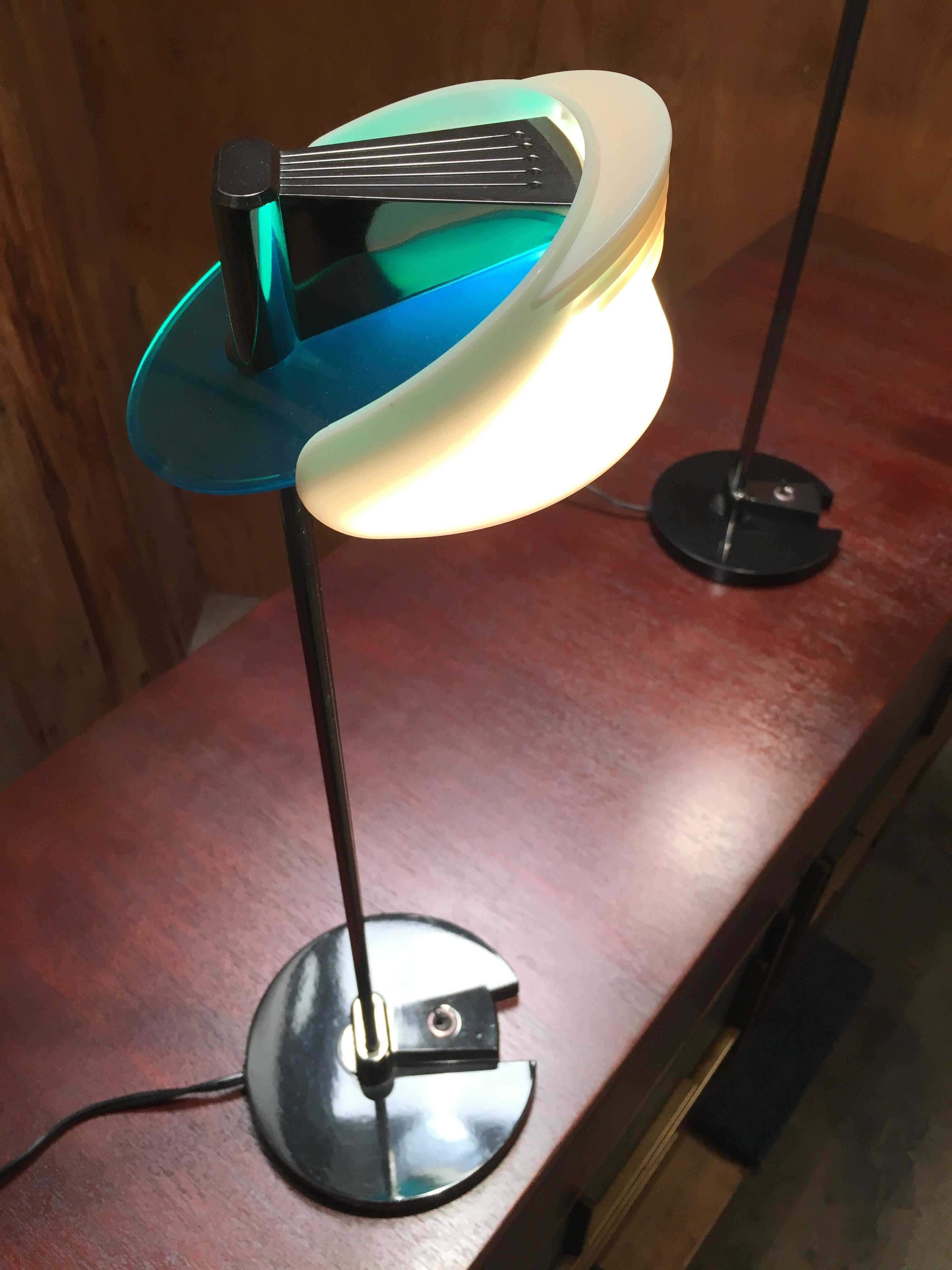Lampes de table Fritz par Perry King & Santiago Miranda pour Arteluce Bon état - En vente à Denton, TX