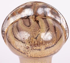 Jarrón escultórico de cerámica alemana de mediados de siglo Fritz Van Daalen