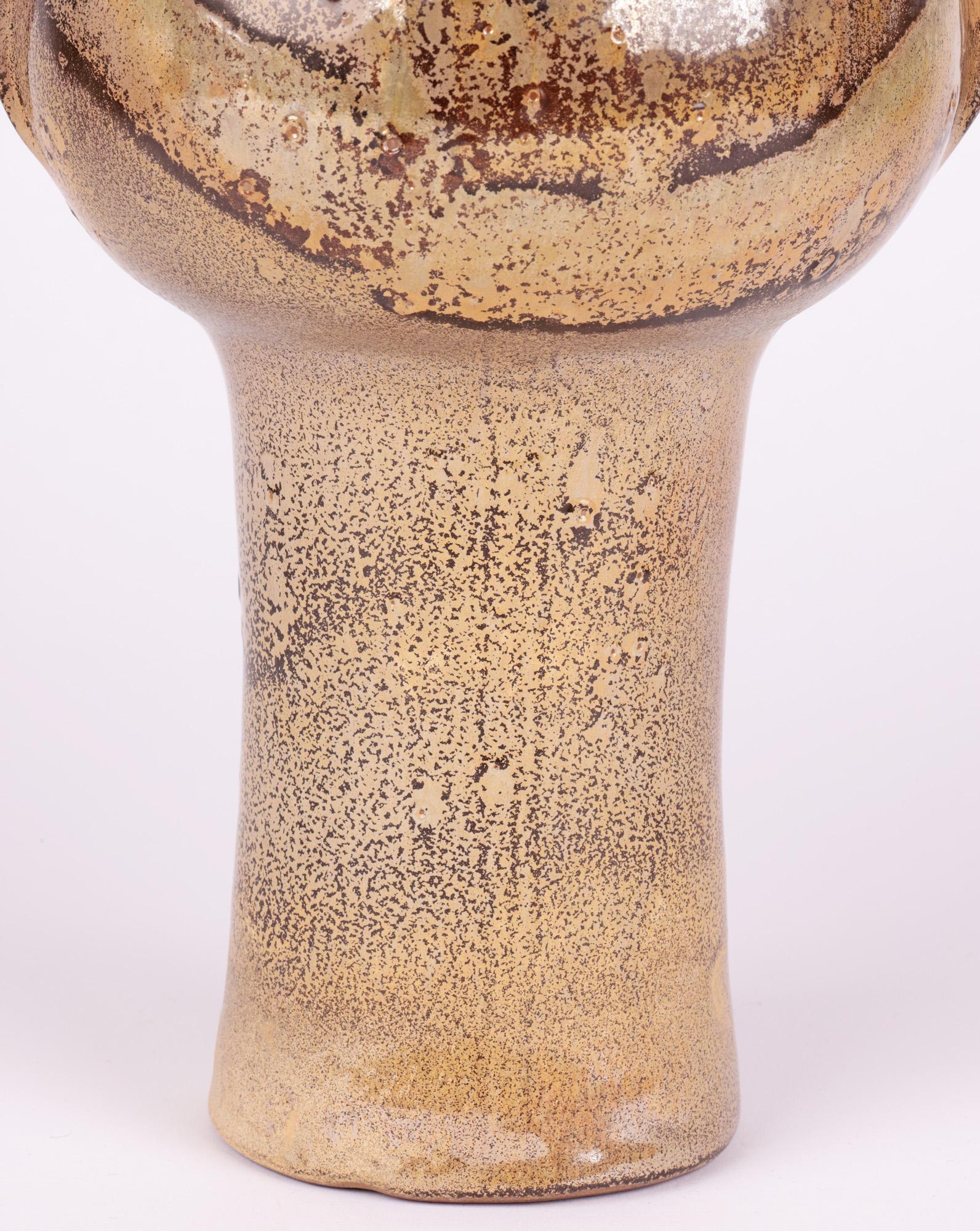 Mid-Century Modern Vase sculptural allemand du milieu du siècle dernier de Fritz Van Daalen en vente